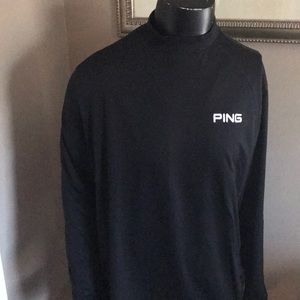 Ping Performance top mock turtleneck collar in XL